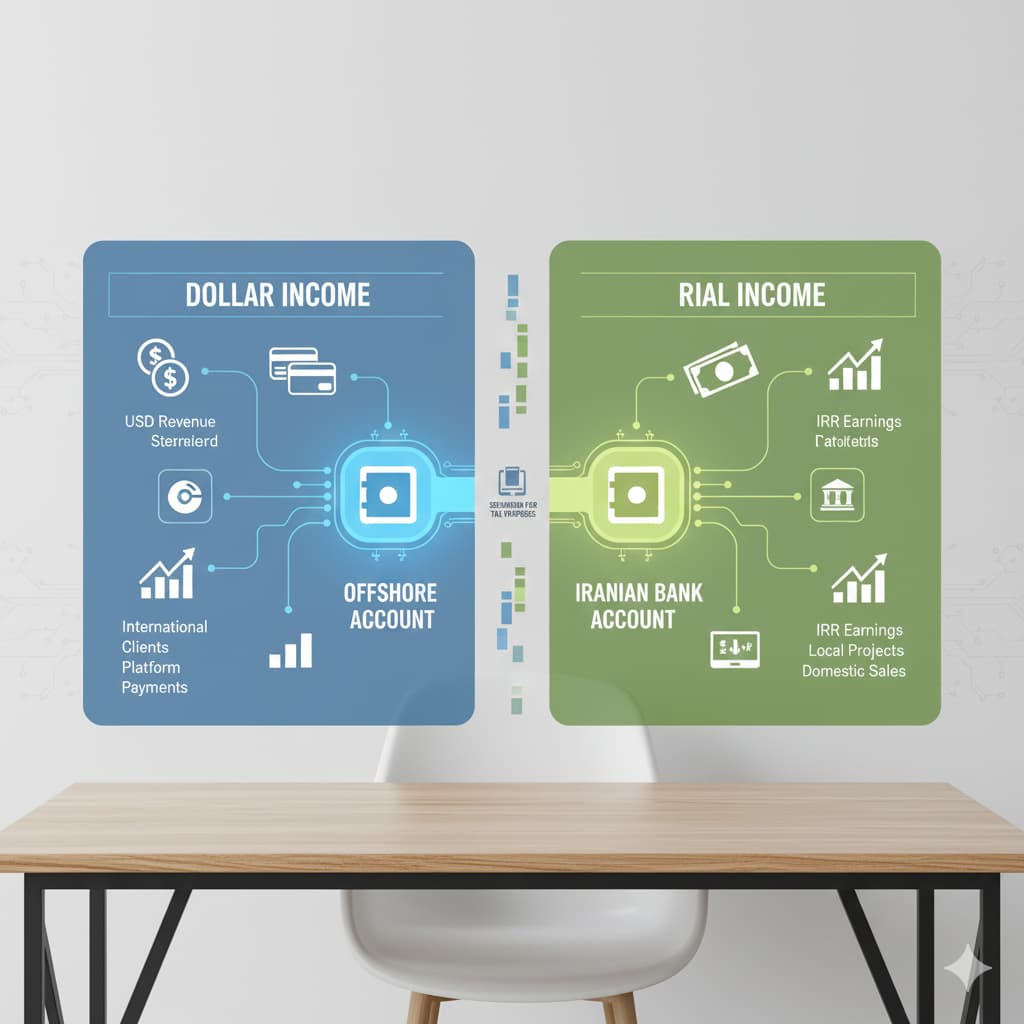 ساختار حسابداری فریلنسر