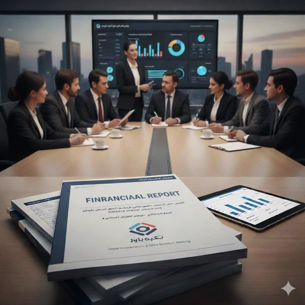 گزارش مالی حرفه ای برای جذب سرمایه گذار